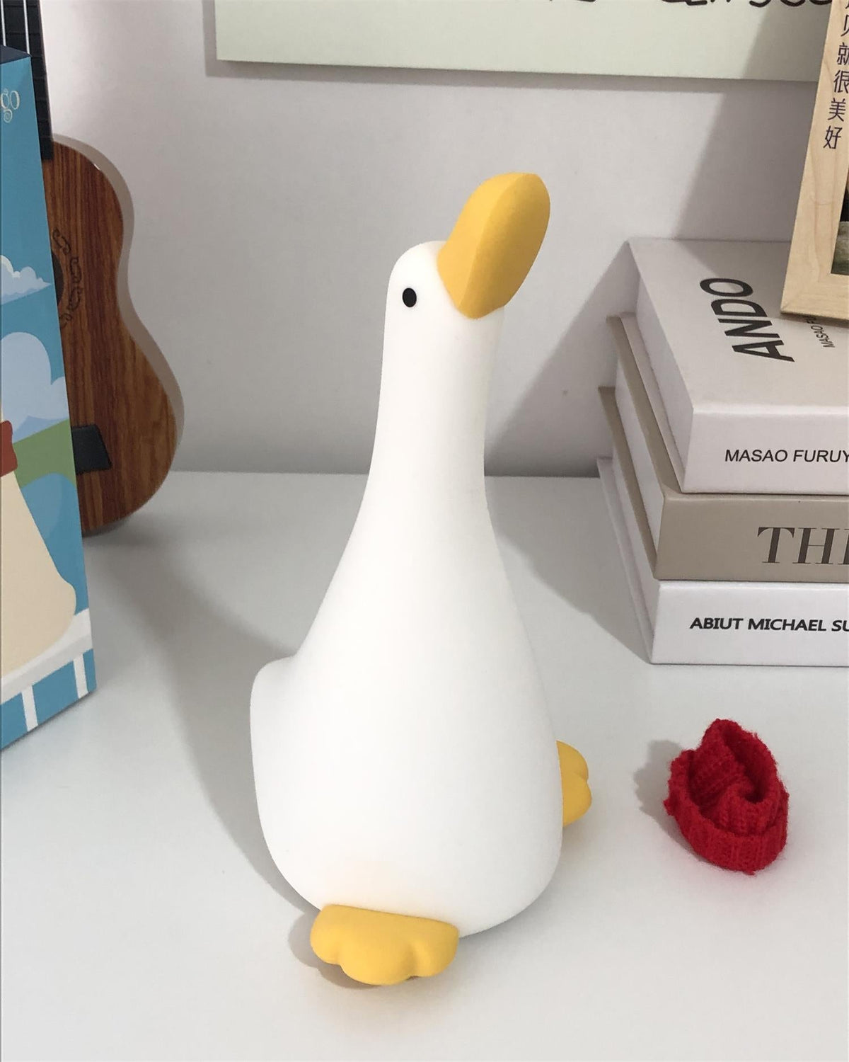 Nočné svetlo Enchanted Goose - hmatové svetlo a upokojujúci dizajn
