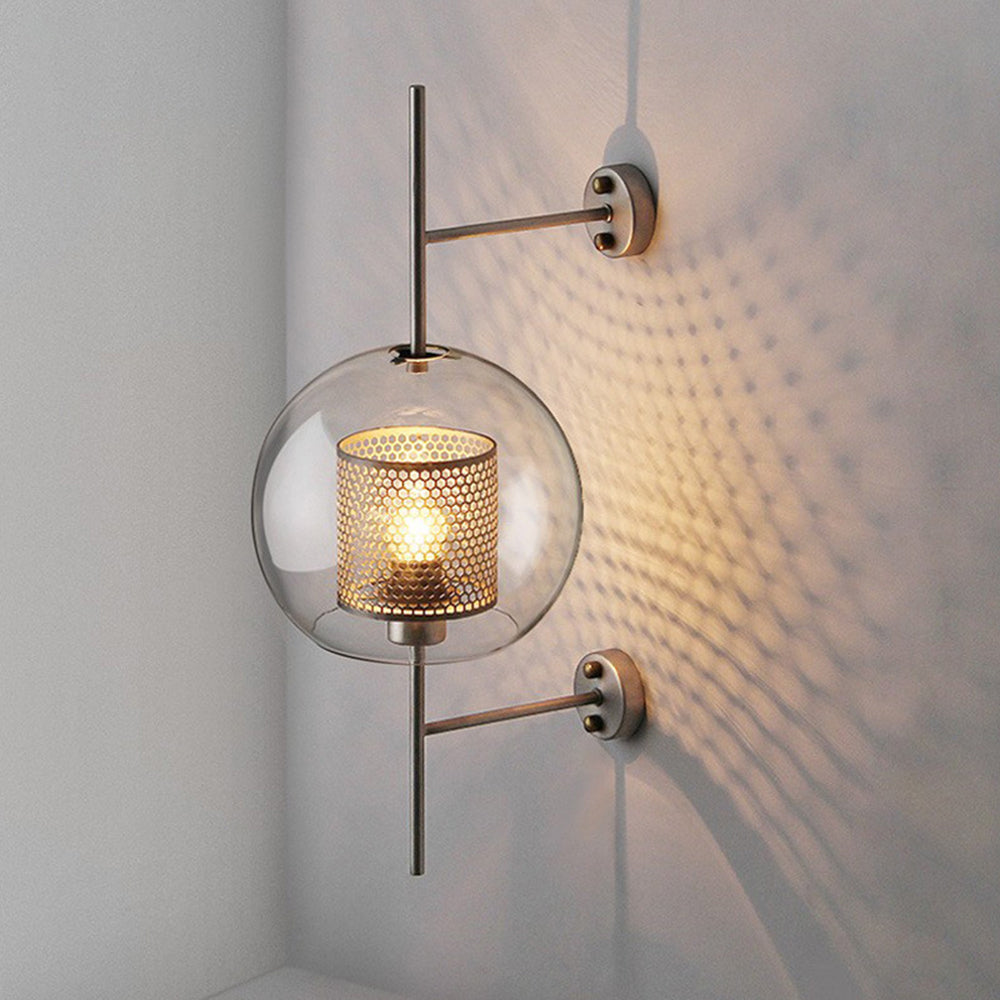 Industriell geometrisk vägglampa - Stil och modernitet