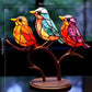 Decorative Ornament – Birds Perched on a Branch 