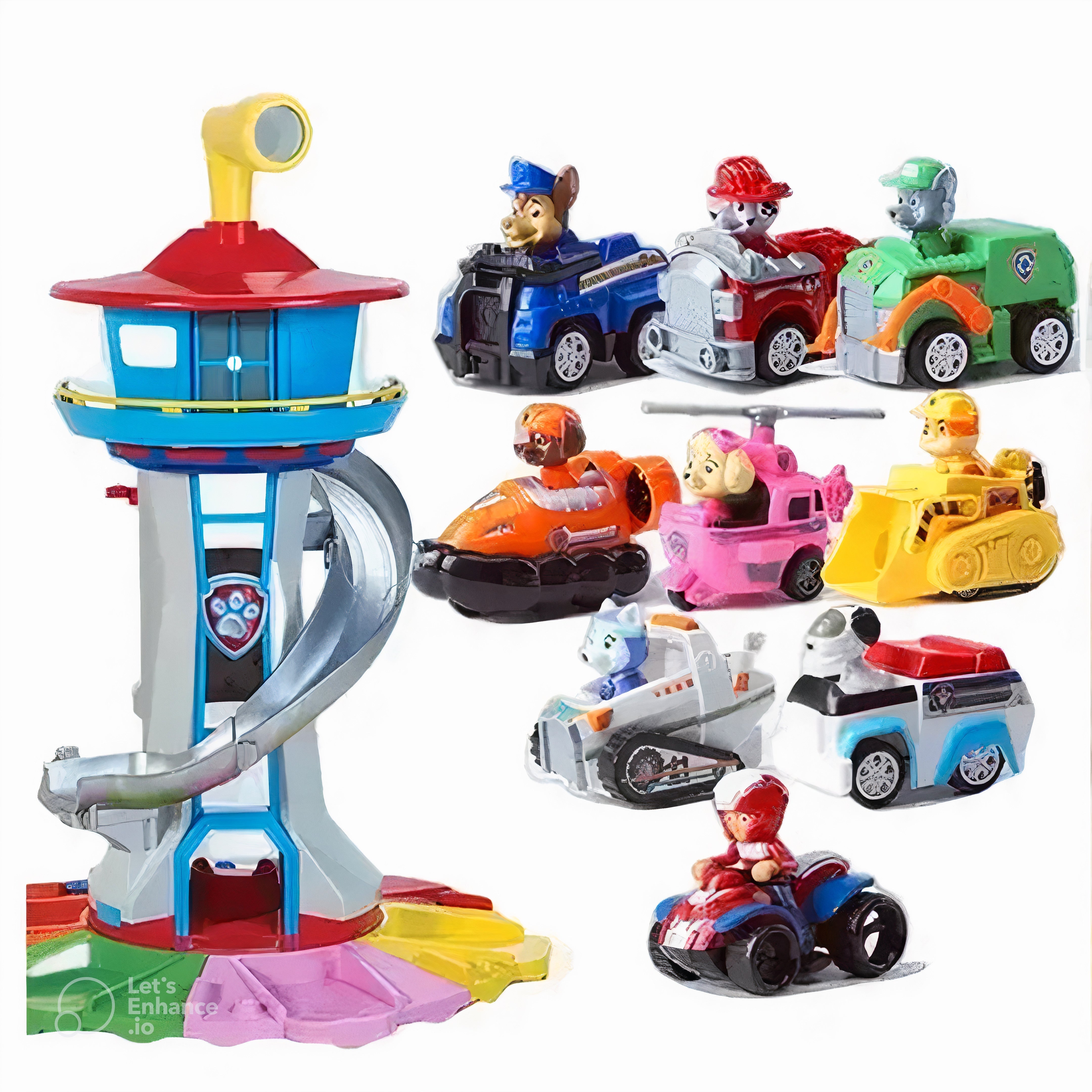 Set da gioco per bambini con macchinine e scivolo - Divertimento garantito e risveglio della creatività
