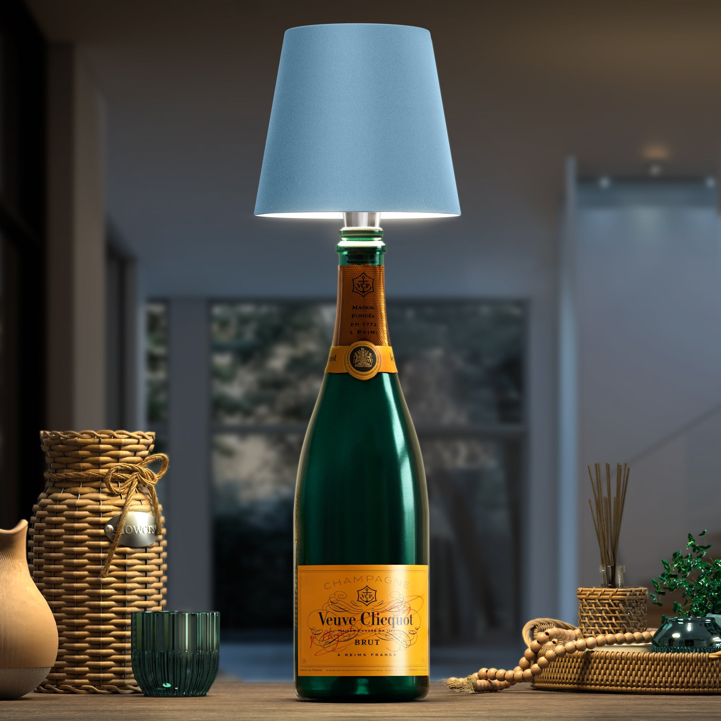 Lampa LED Ładowalna – Przekształć Swoje Butelki w Oświetlenie 