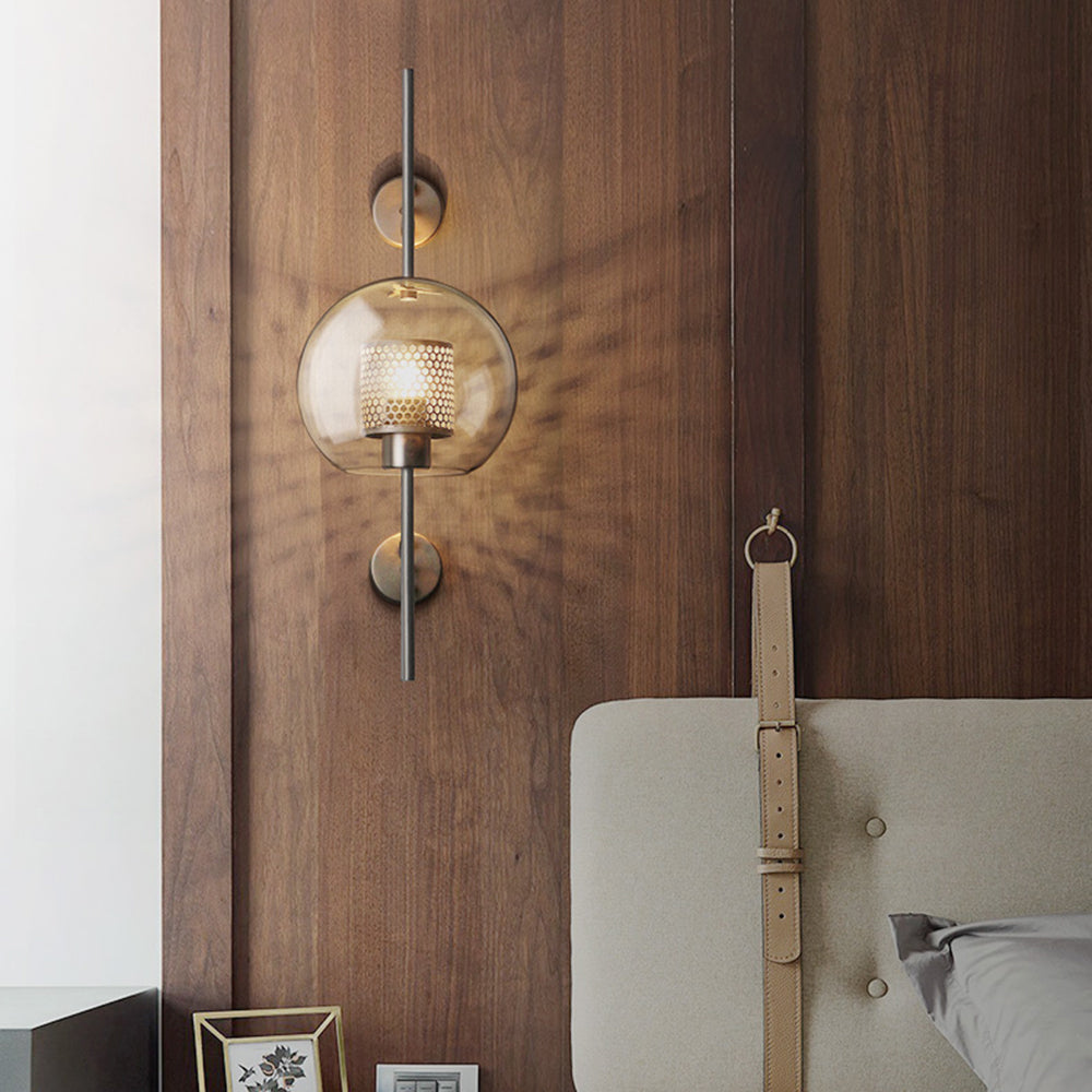 Industriell geometrisk vägglampa - Stil och modernitet