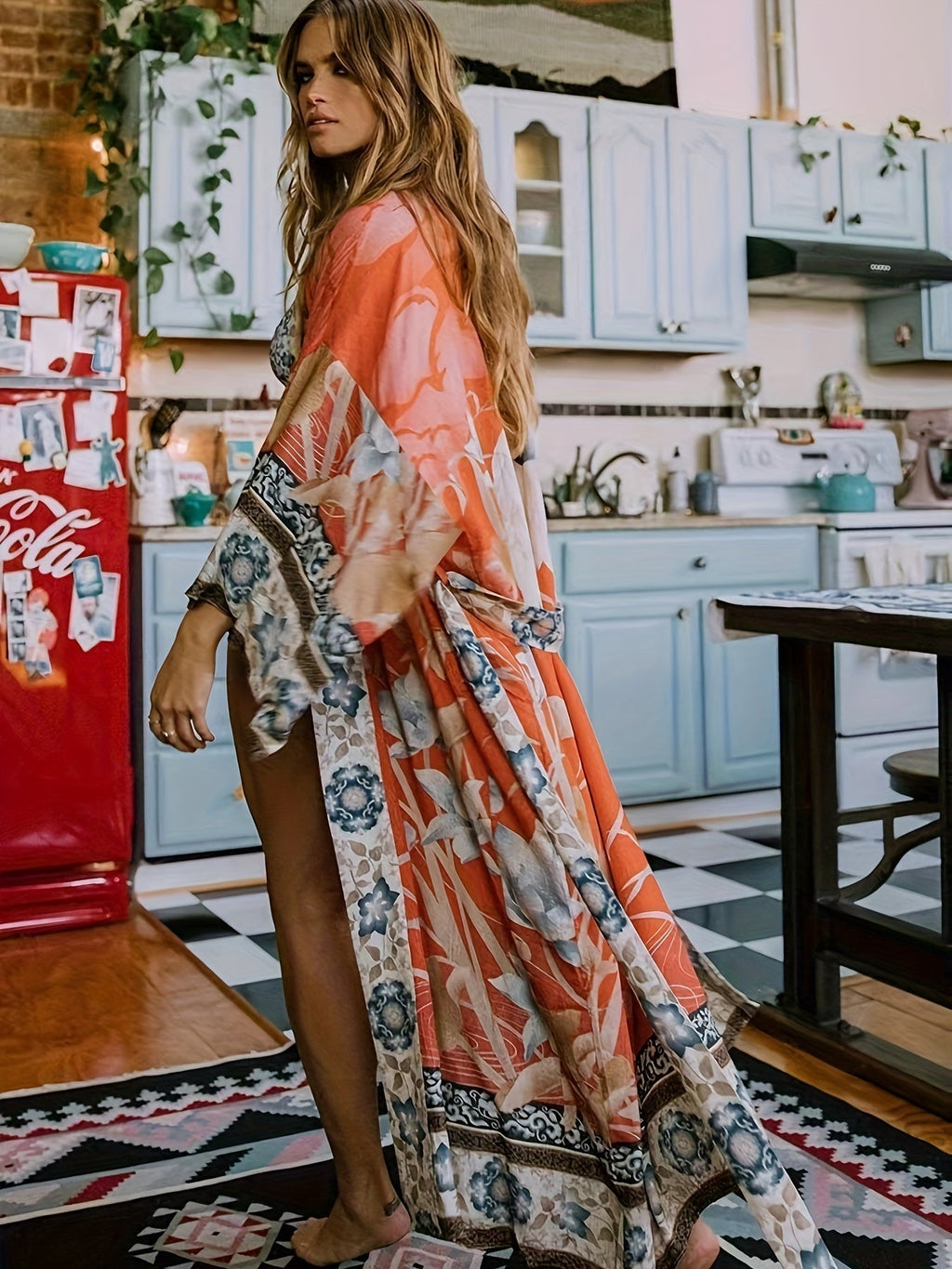 Leïla | Naisten Kimono – Boheemi Inspiraatio 
