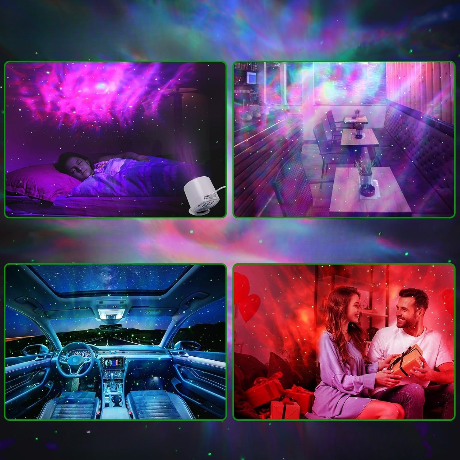 Projektor LED – Relaksująca Galaktyczna Atmosfera 