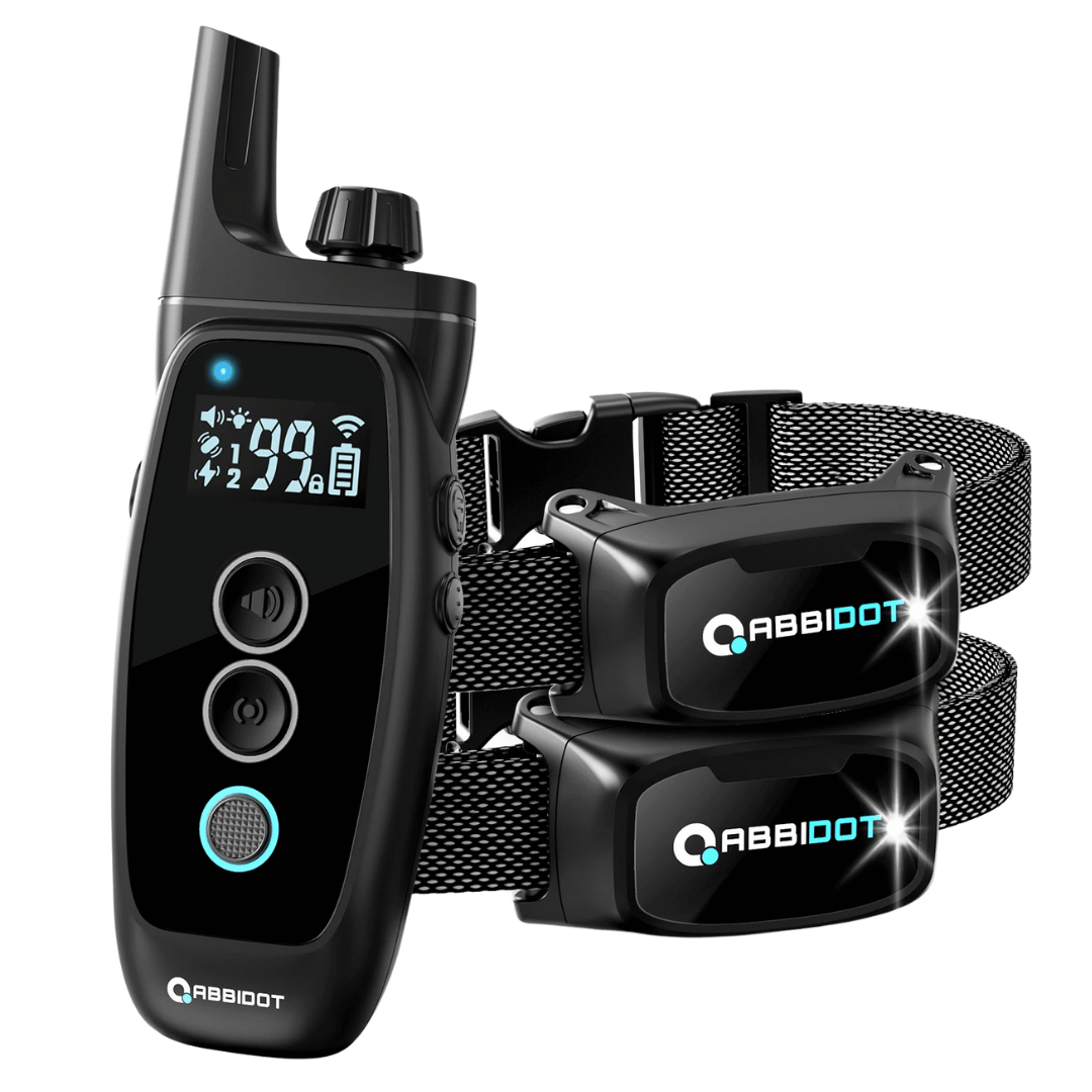 Halsband voor Honden - LED Afstandsbediening en Bereik 1000 m 