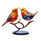 Decorative Ornament – Birds Perched on a Branch 