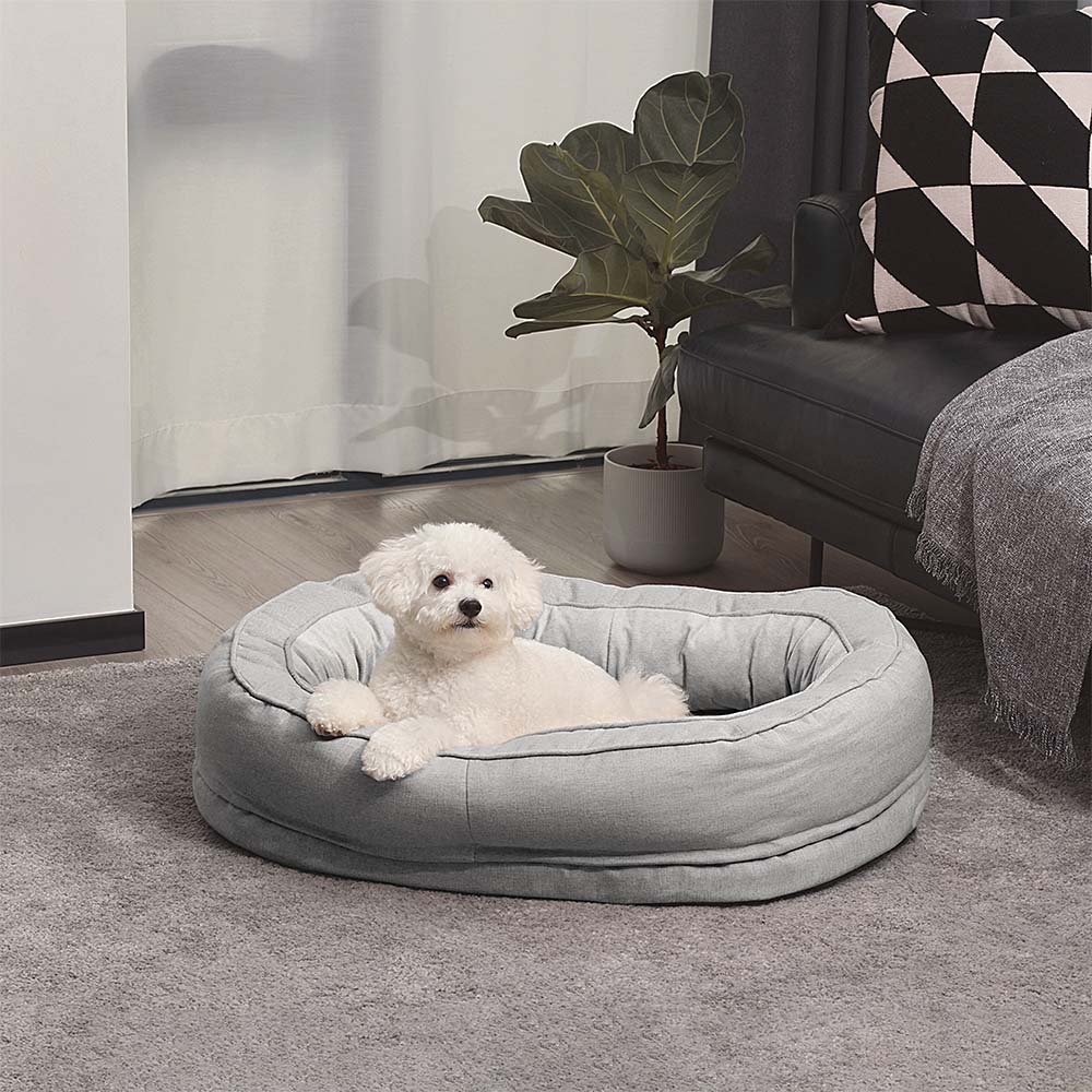 Lit En Forme De Beignet Pour Chien – Confort Et Douceur