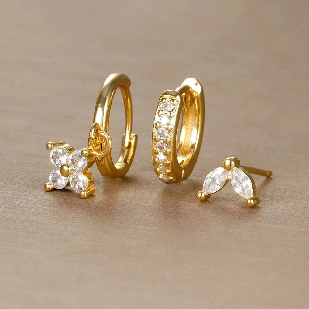 Súprava náušníc a piercings – Viacúčelovosť a jemný lesk 