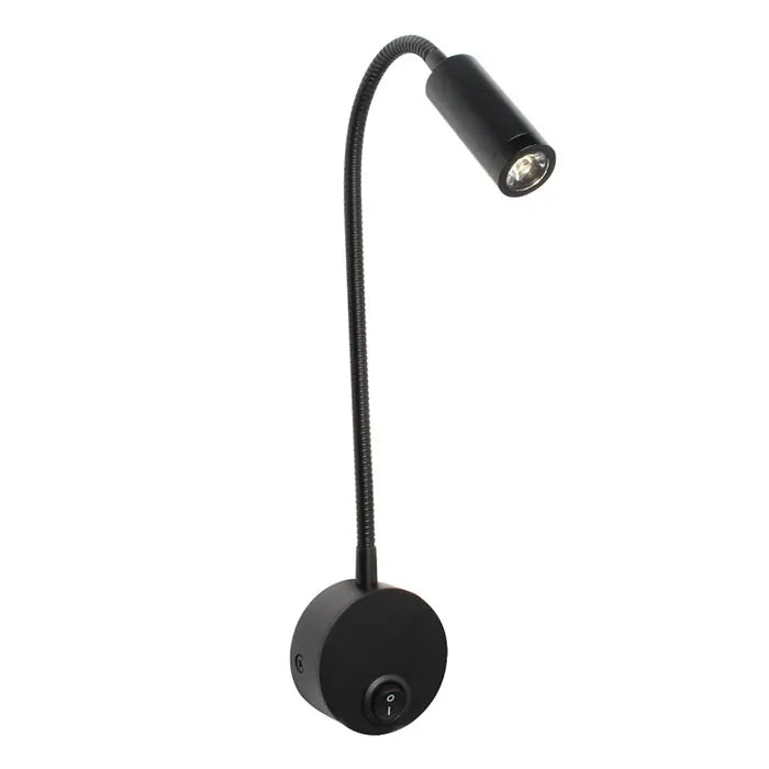 Lampada da parete flessibile a LED - Mobilità, eleganza e luce mirata