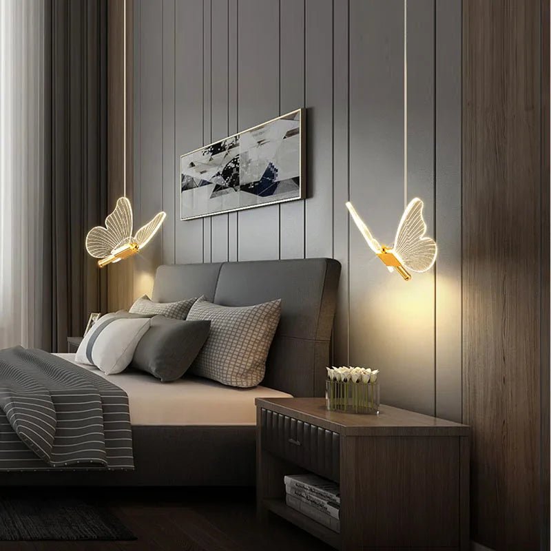 Závesná lampa Motýľ – Elegancia a Originalita 