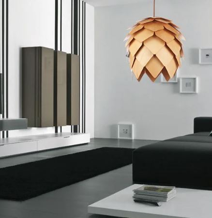 Skulpturell Pendellampe – Design Inspirert Av Naturen 