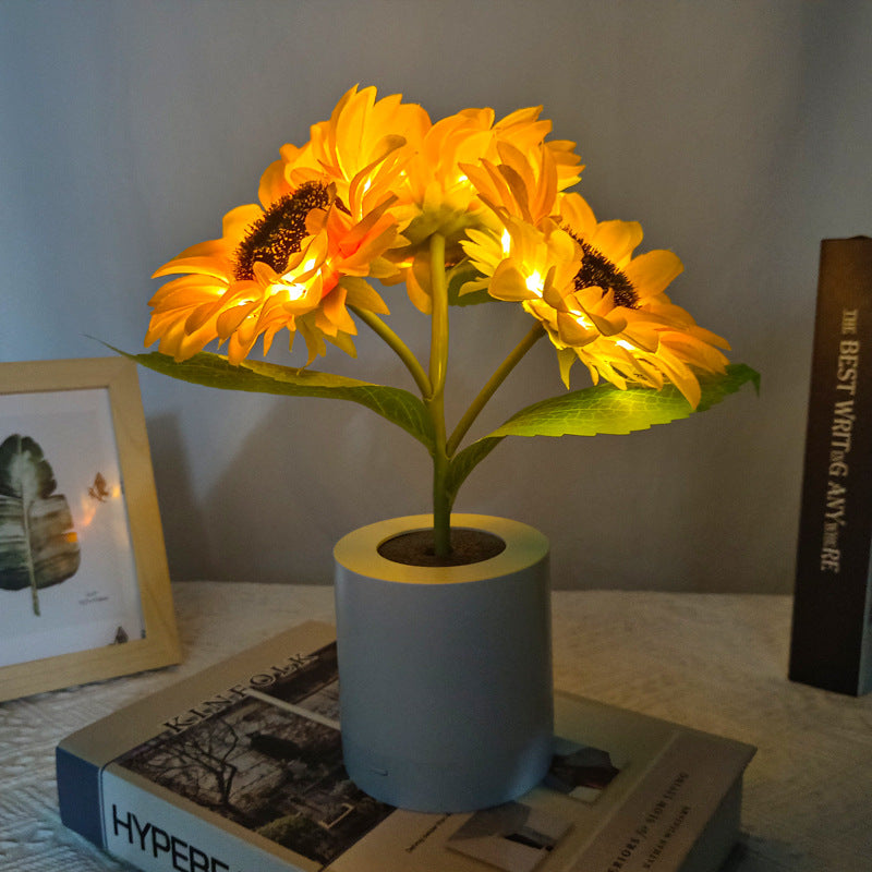 USB wiederaufladbare LED Tischlampe – originelle und elegante Beleuchtung 